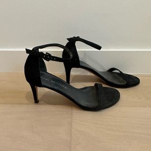 Stuart Weitzman Nunaked sandal in nocturn black